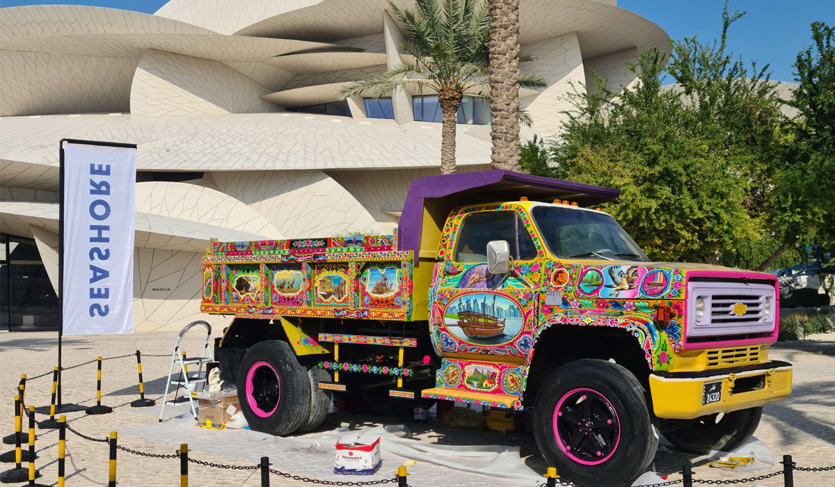 Vibrant World of Jedariart: Urban Truck Art Collective ongoing at Qatar Museums